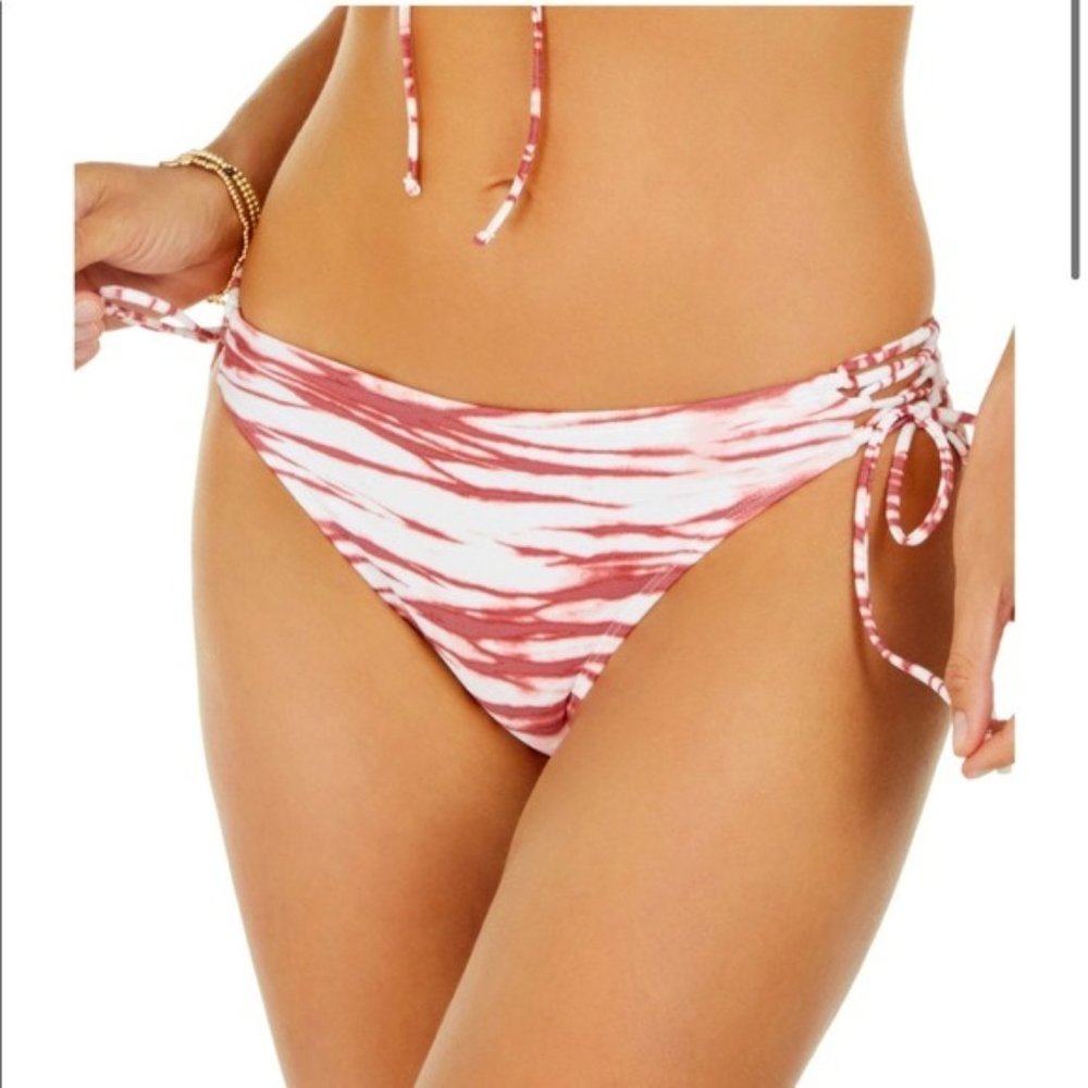 Women’s Hula Honey Women's White Smoke Wild Waters Bikini, size large, nwt